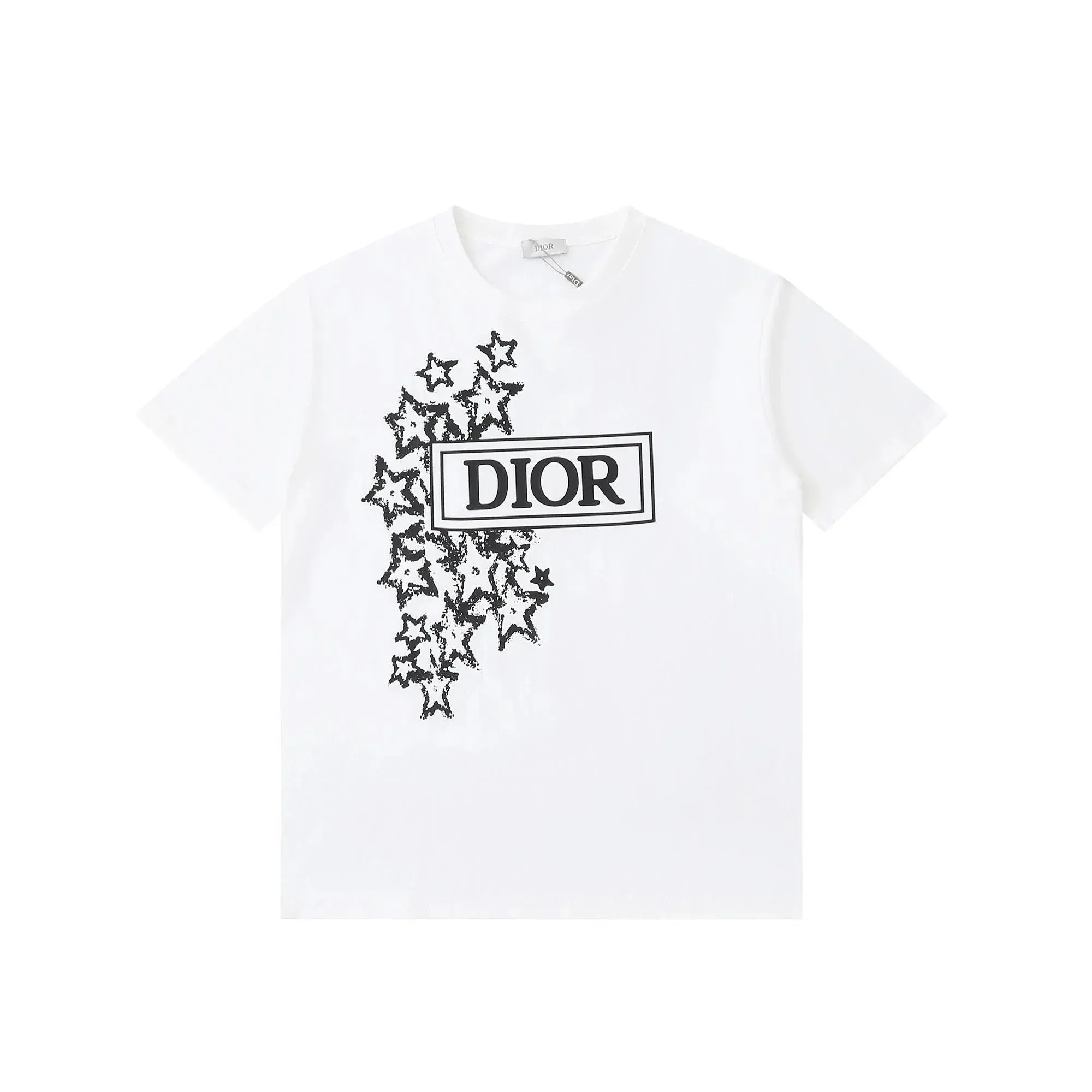 Dior Star Graphic Box Logo T-Shirt White