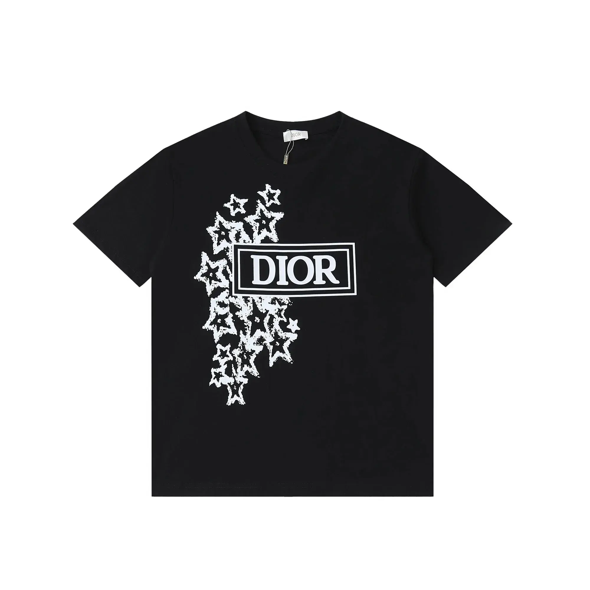 Dior Star Graphic Box Logo T-Shirt Black
