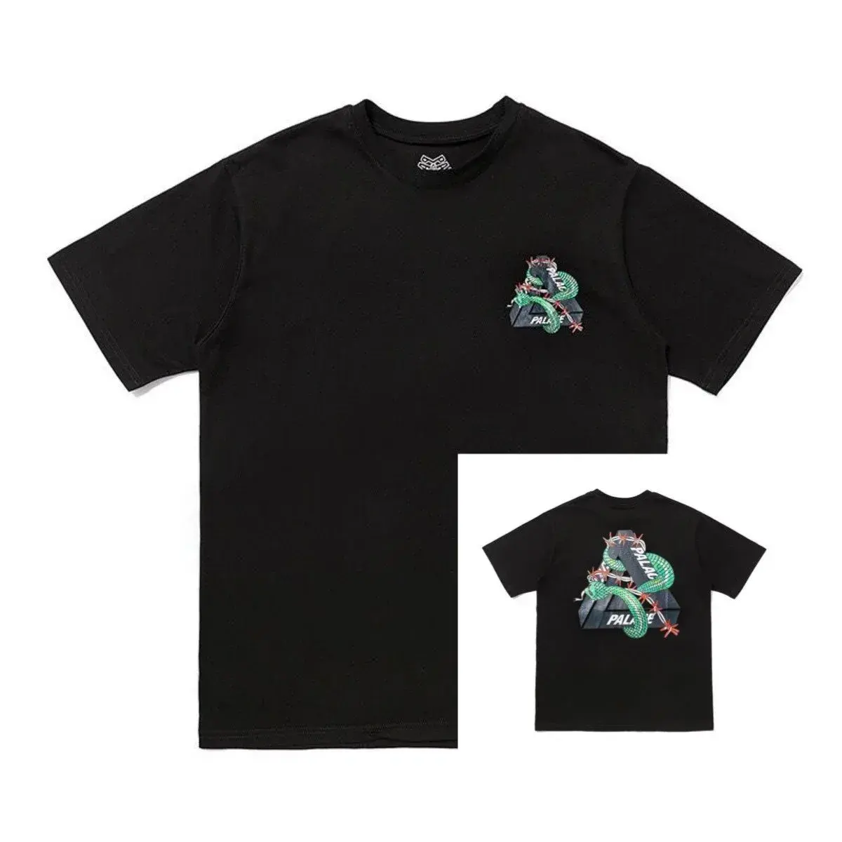 Palace Dragon Tri-Ferg T-Shirt Black