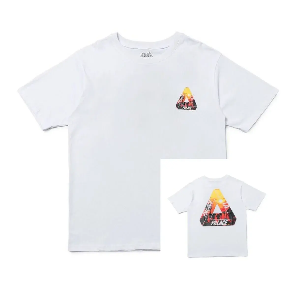 Palace Sunset Tri-Ferg T-Shirt White