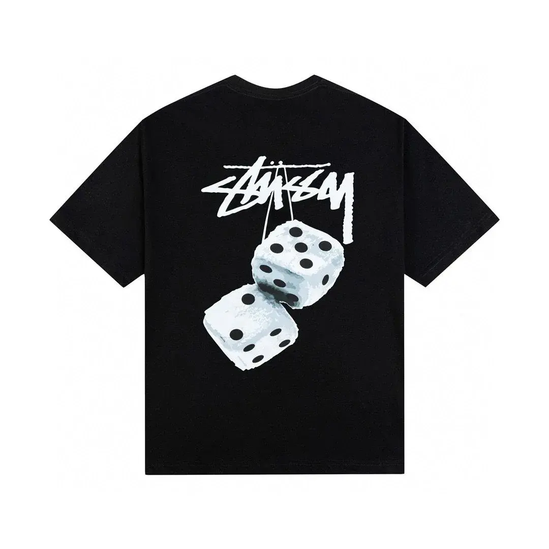 Stüssy Dice Black Tee