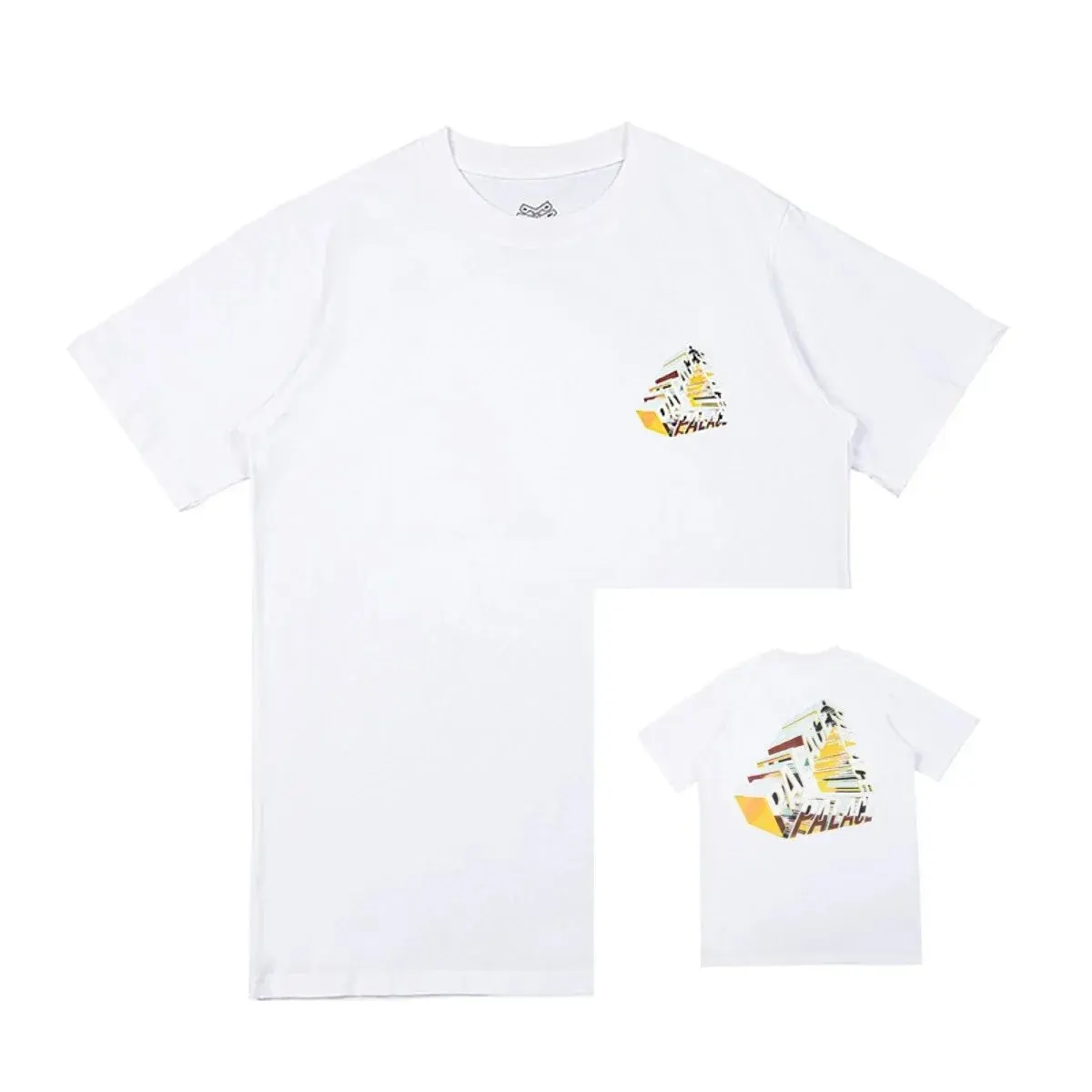 Palace Stacked Triferg T-Shirt White