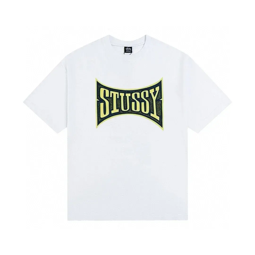 Stussy Arch Logo White Tee
