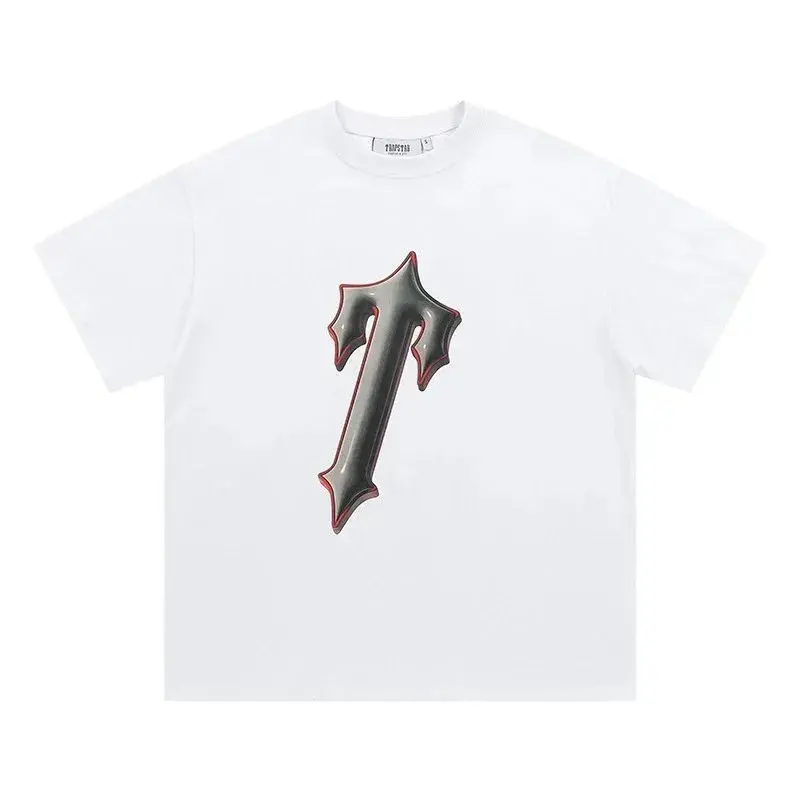 Trapstar T T-Shirt White Red