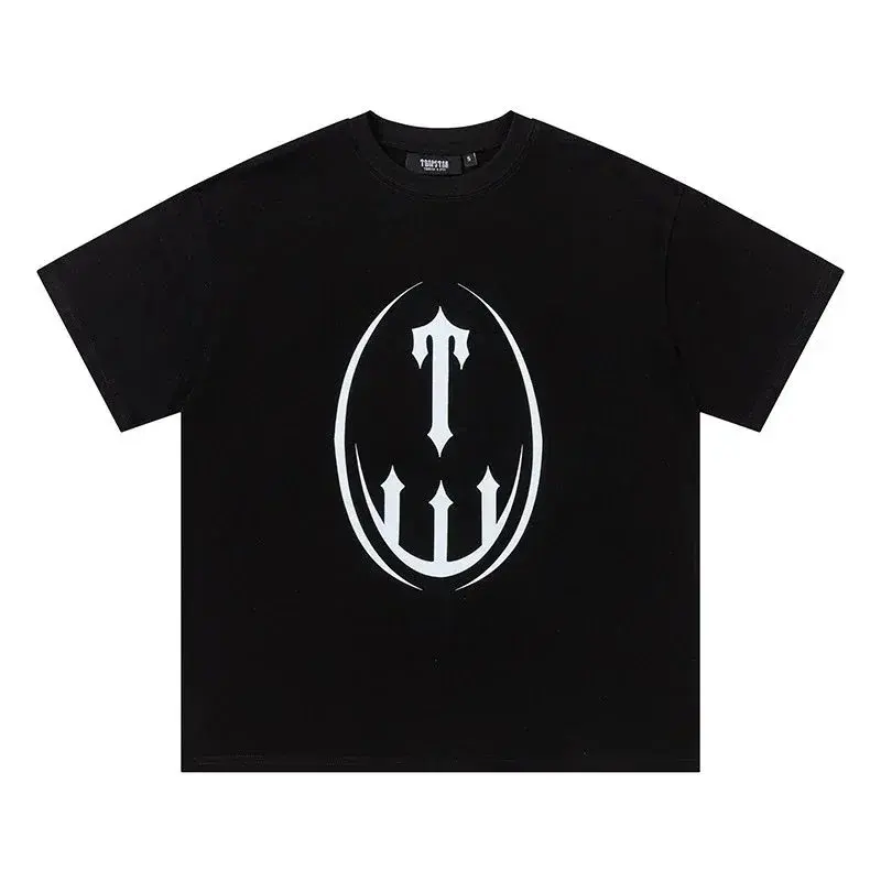 Trapstar Oval T-Shirt Black