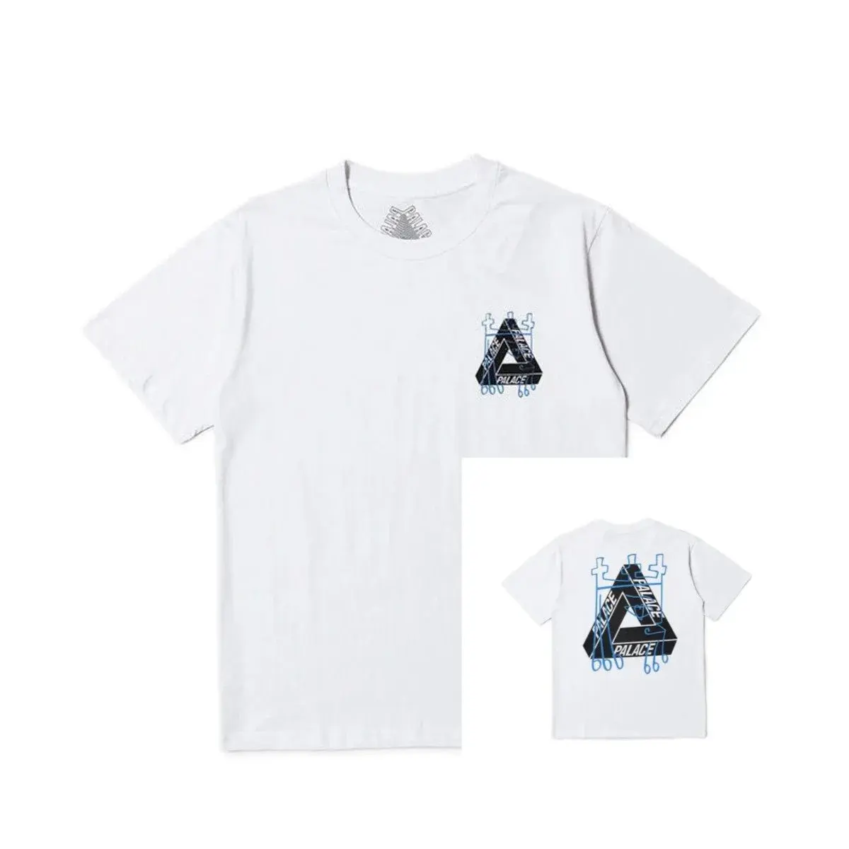 Palace Scaffolding Tri-Ferg T-Shirt White