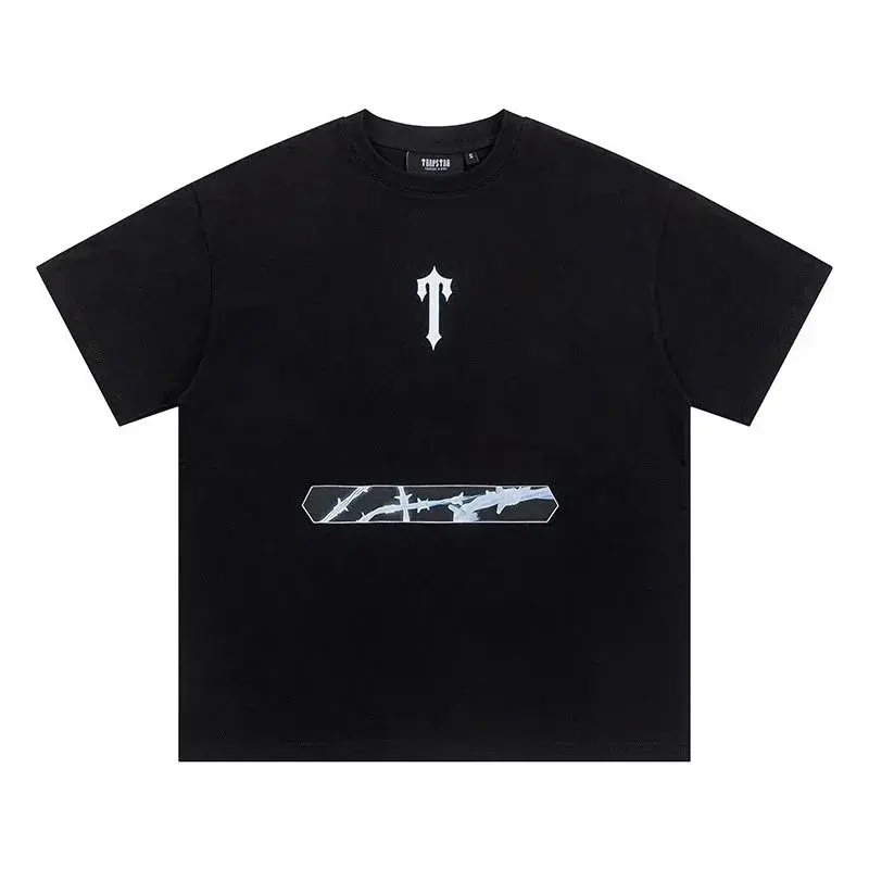 Trapstar Barbed Wire T-Shirt Black