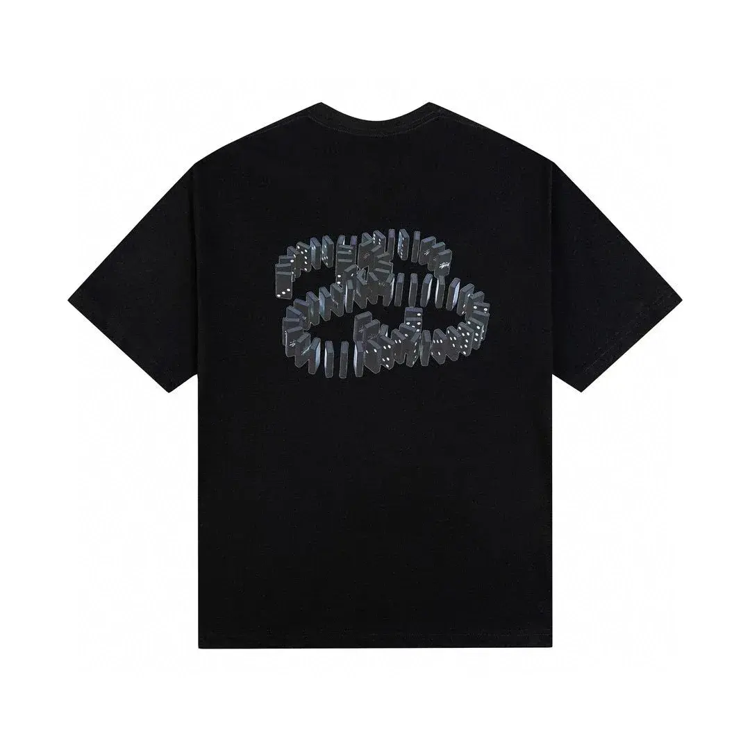 Stussy Dominoes Black Tee