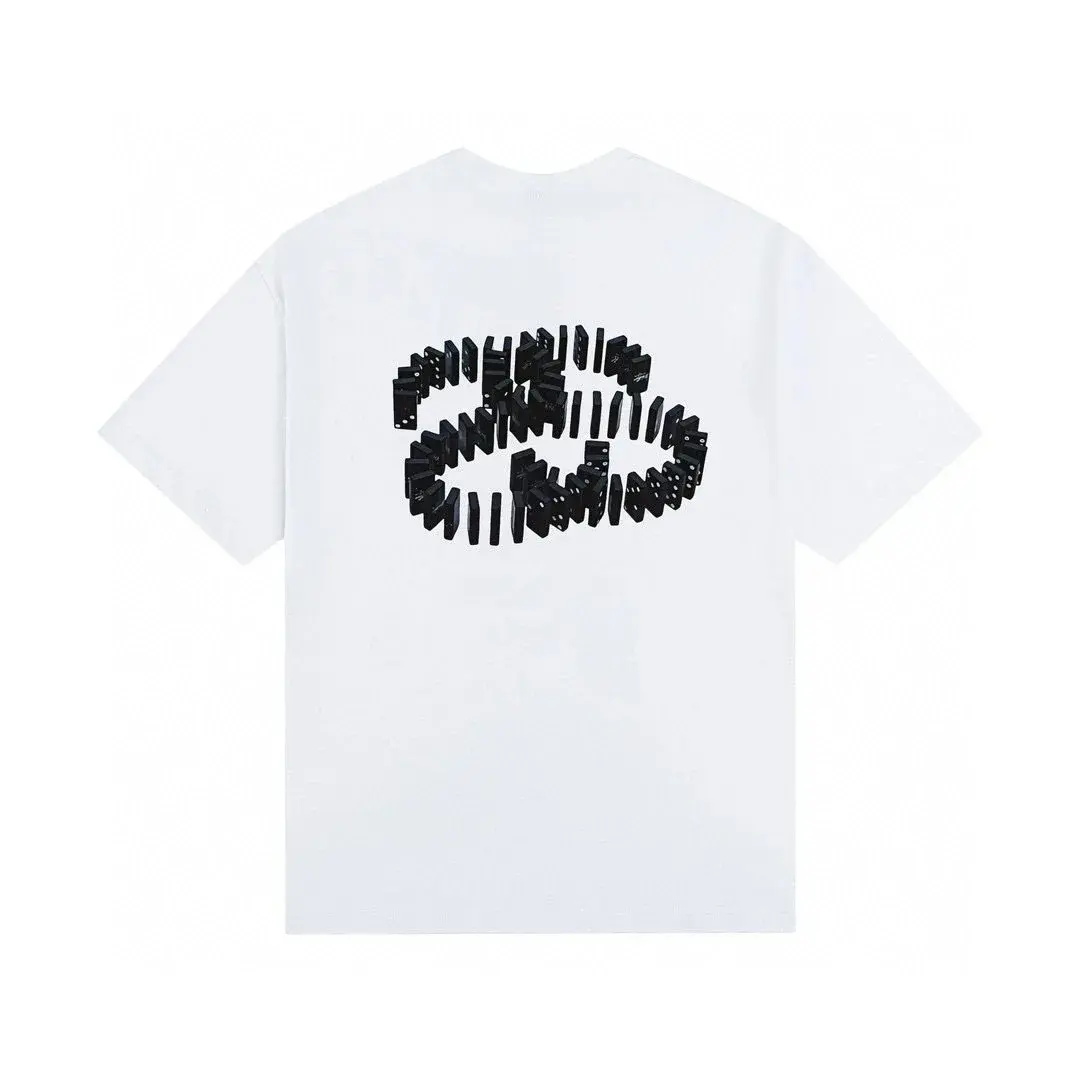 Stussy Dominoes White Tee