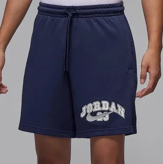 Jordan Graphic Fleece Shorts Navy