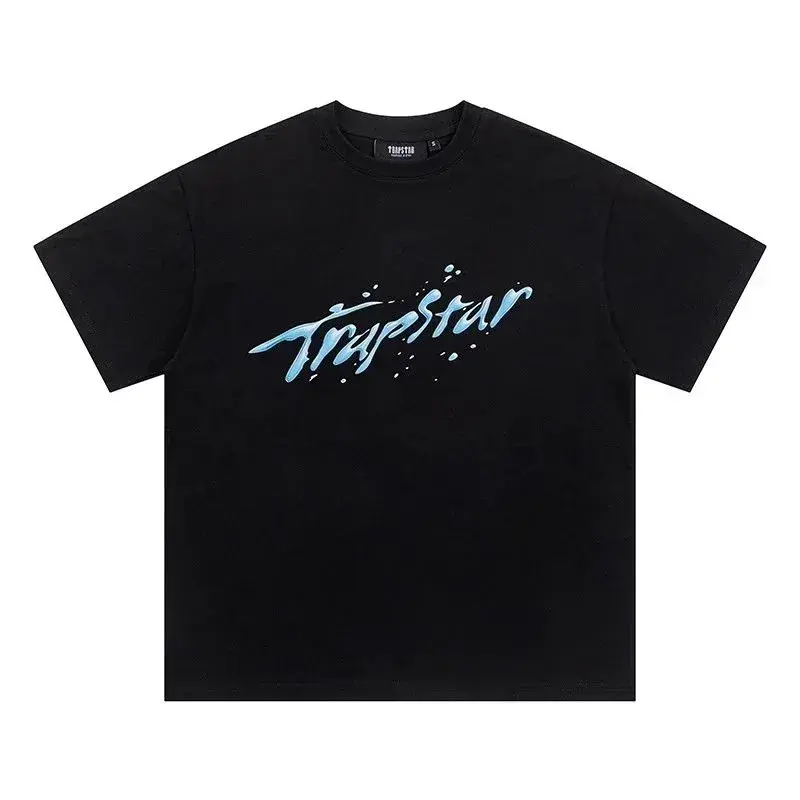 Trapstar Script Logo Black Tee