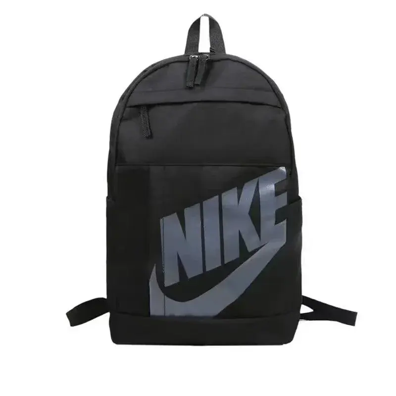 Nike Black Grey Logo Backpack