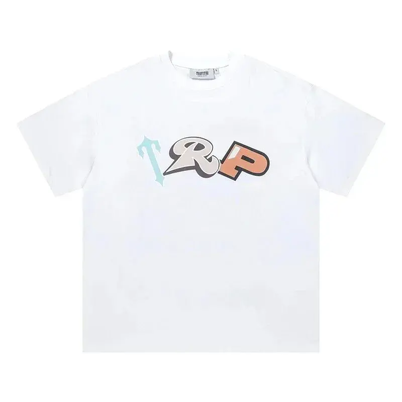 Trapstar Decoded T-Shirt White Orange