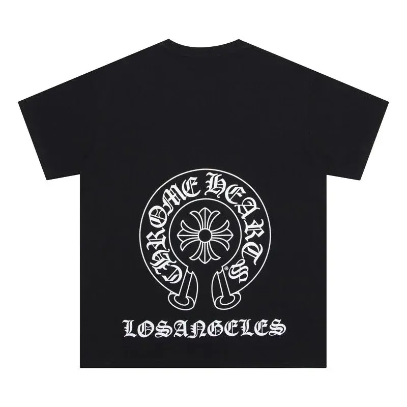 Chrome Hearts Los Angeles Horseshoe Black T-Shirt