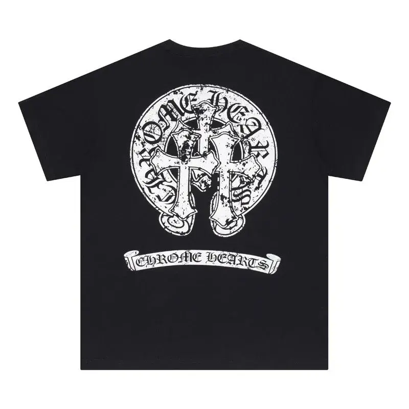 Chrome Hearts Cross Horseshoe Black T-Shirt