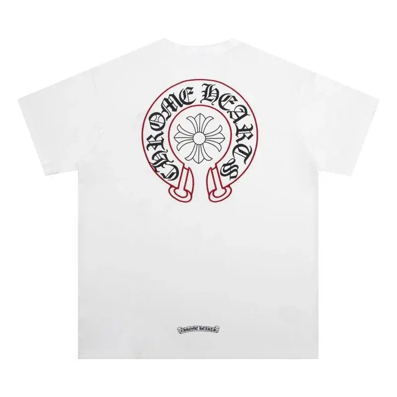 Chrome Hearts Horseshoe Cross T-Shirt White