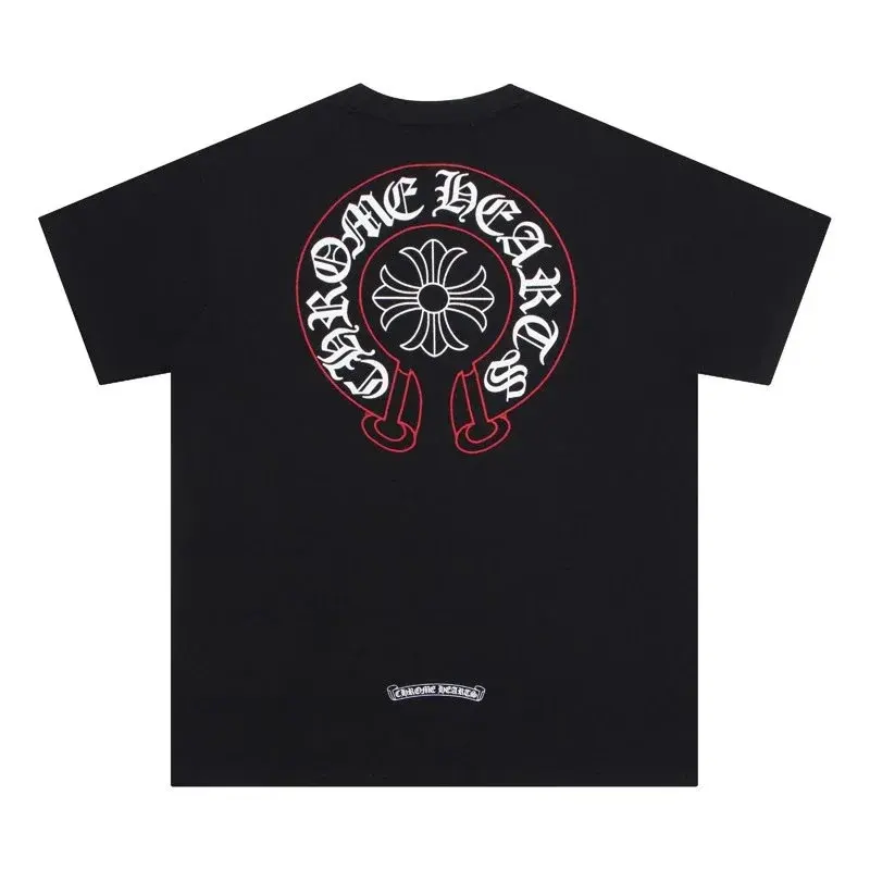 Chrome Hearts Horseshoe Cross T-Shirt Black