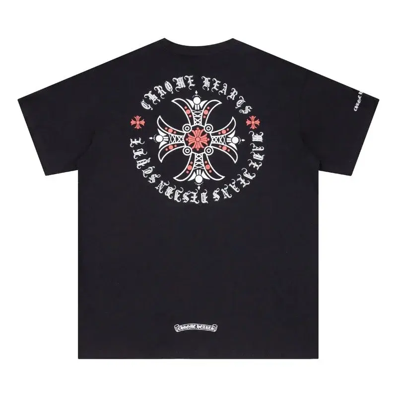 Chrome Hearts Cemetery Cross T-Shirt Black