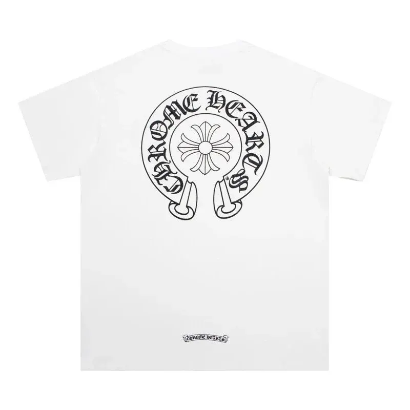 Chrome Hearts Horseshoe Cross T-Shirt White