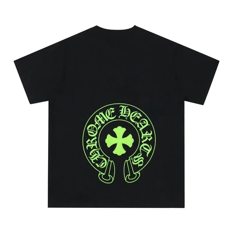 Chrome Hearts Horseshoe Green T-Shirt