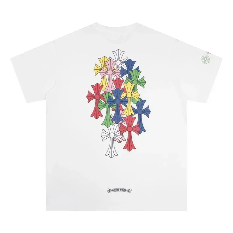 Chrome Hearts Multi Cross White T-Shirt