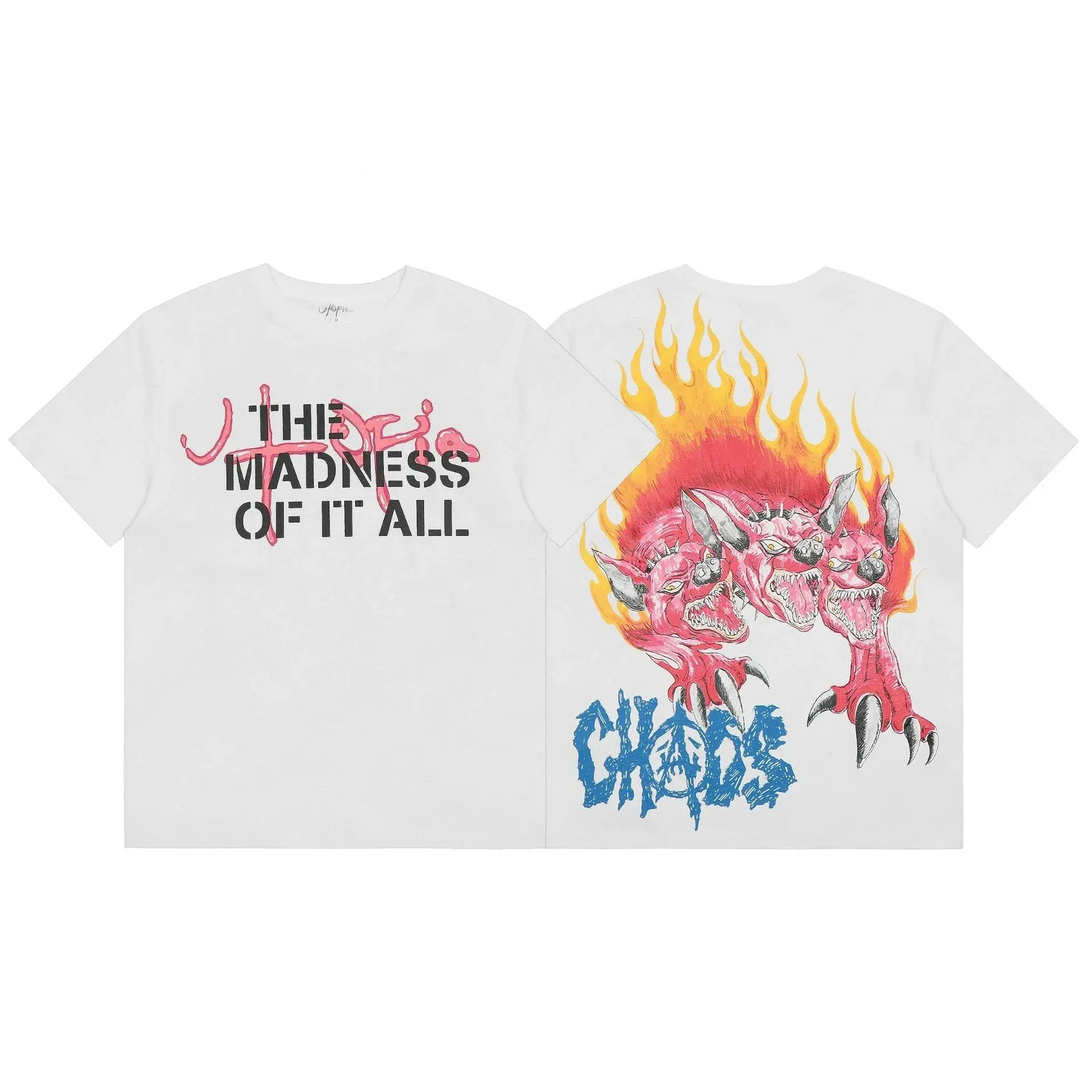 Travis Scott Cactus Jack The Madness White T-Shirt