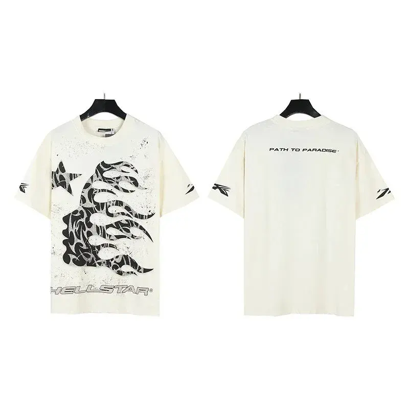 Hellstar Path to Paradise T-Shirt Cream