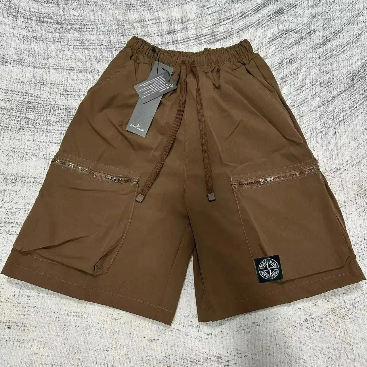 Stone Island Cargo Shorts Brown