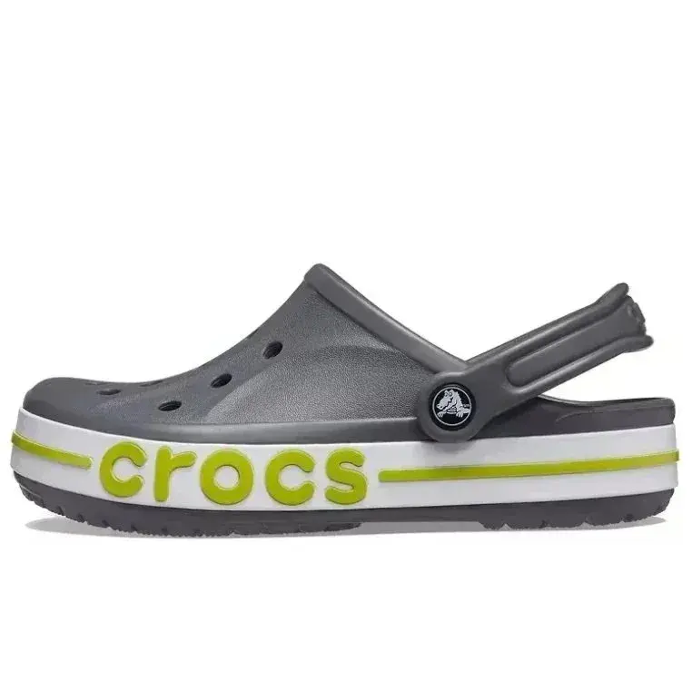 Crocs Bayaband Clog Charcoal Volt Green