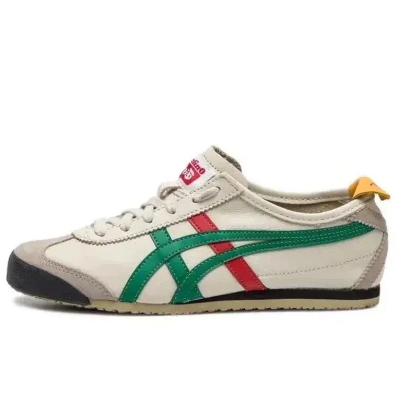 Onitsuka Tiger Mexico 66 Birch Green Red