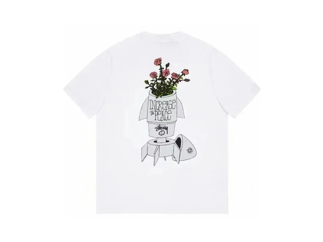 Stüssy Increase The Peace T-Shirt White