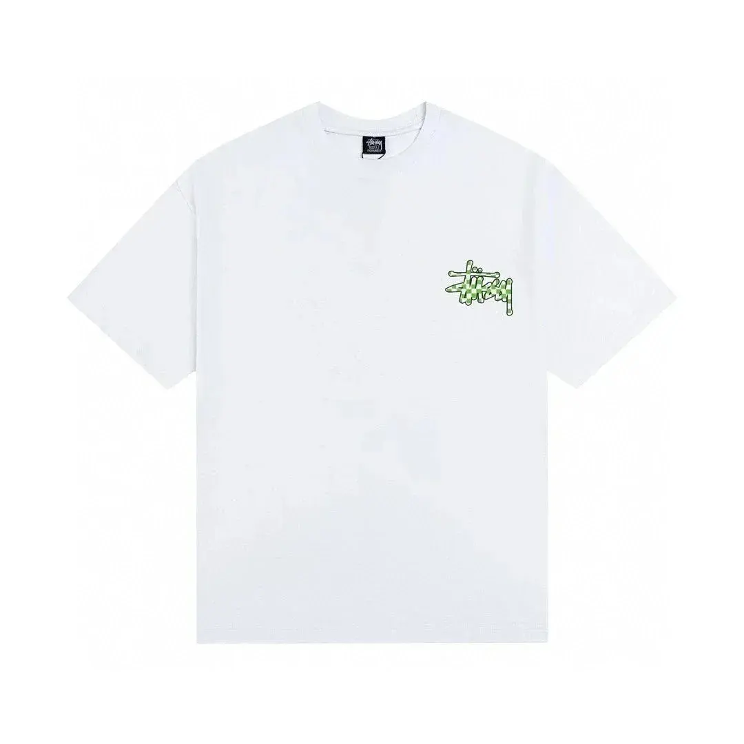 Stüssy Checkerboard Stock T-Shirt White