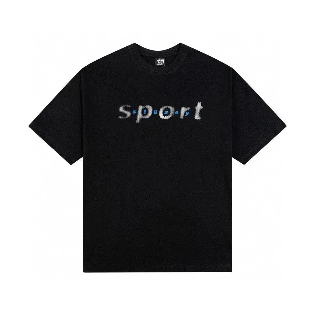 Stüssy Sport Dot T-Shirt Black