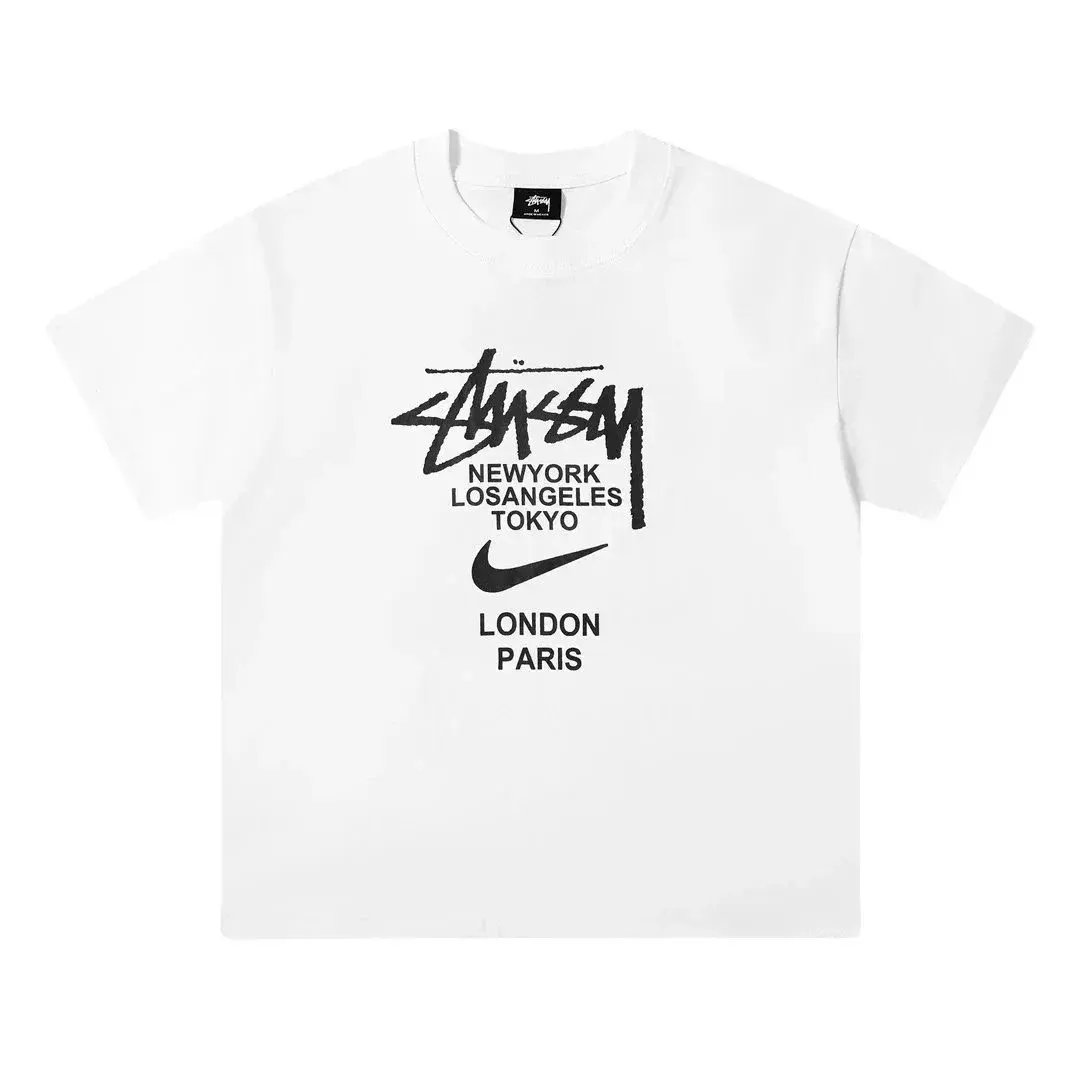 Nike x Stüssy World Tour T-Shirt White