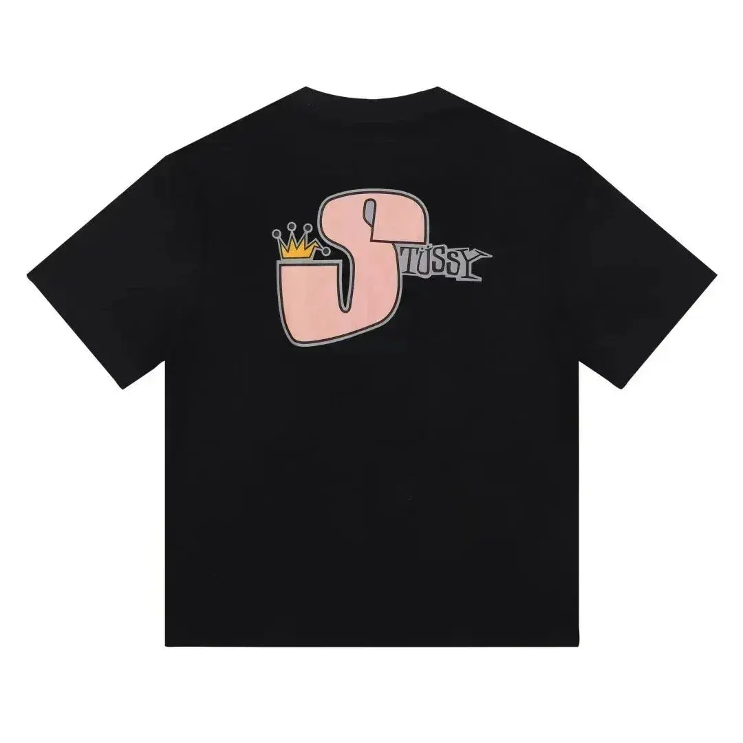 Stüssy Crown S T-Shirt Black