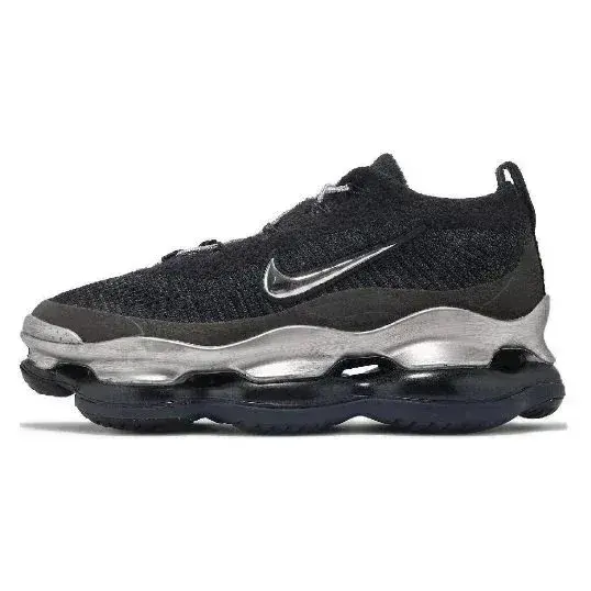 Nike Air Max Scorpion Flyknit Black Metallic Silver