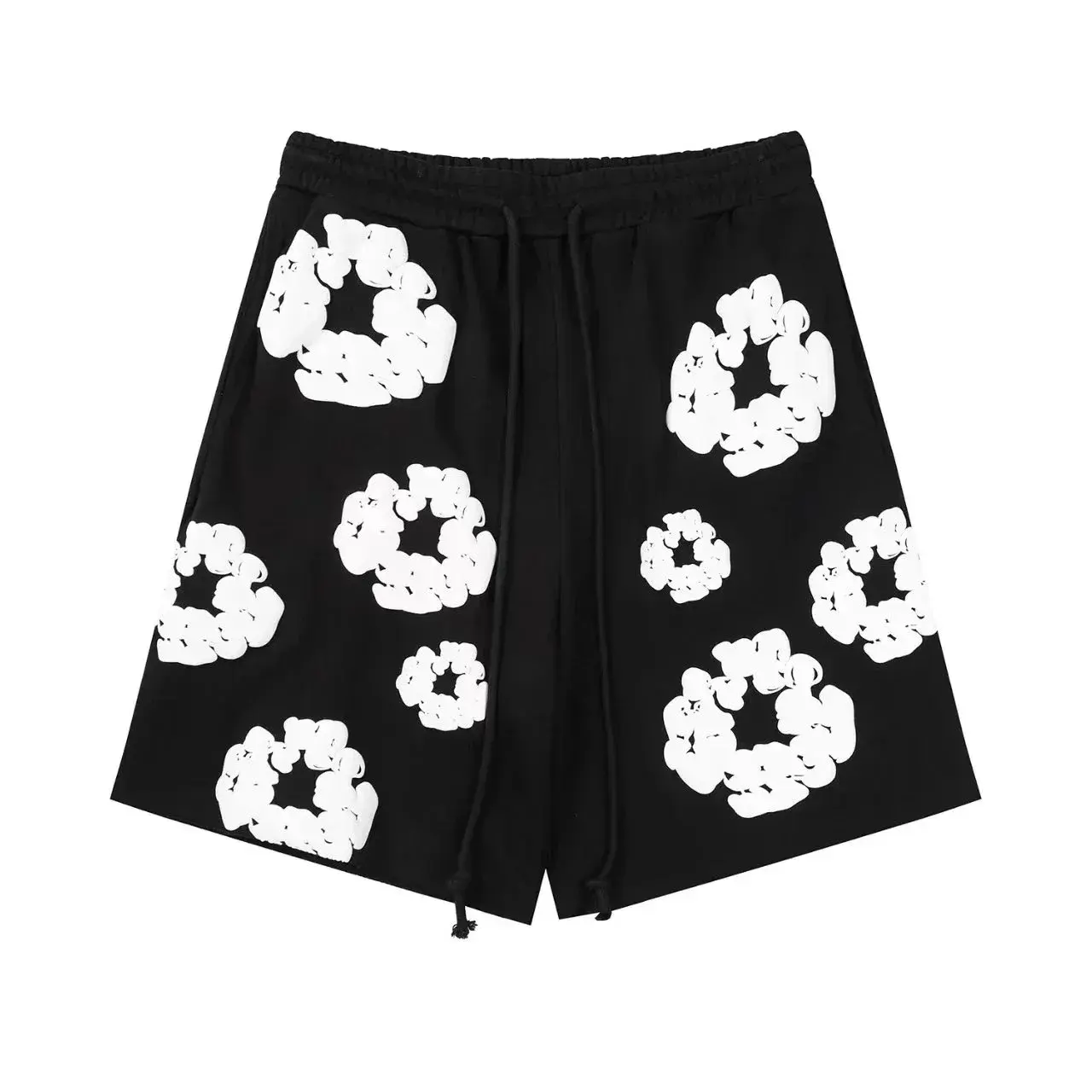Denim Tears The Cotton Wreath Sweatshorts Black
