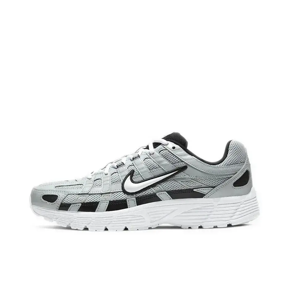 Nike P-6000 Metallic Silver Black