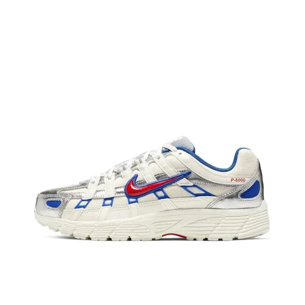Nike P-6000 White University Red