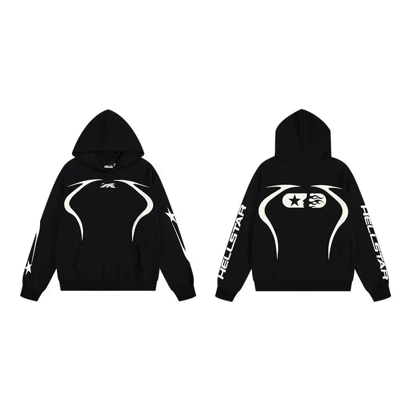 Hellstar Capsule 10 Track Hoodie Black
