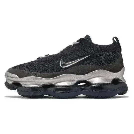 Nike Air Max Scorpion Flyknit Black Metallic Silver