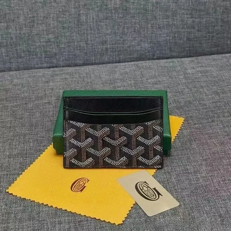Goyard Saint Sulpice Card Holder Black