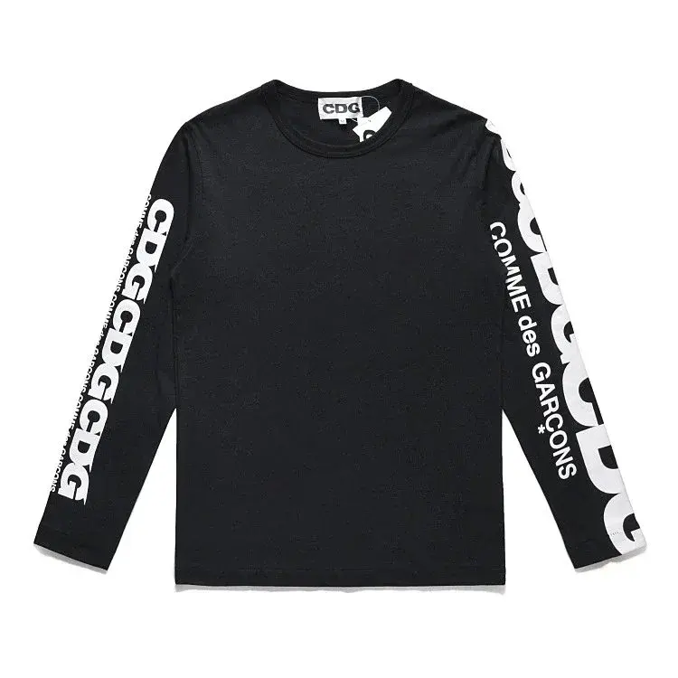Comme des Garçons CDG Sleeve Logo Long-Sleeve T-Shirt Black