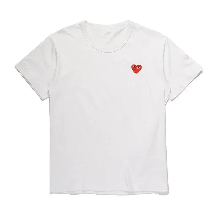 Comme des Garçons PLAY Red Heart T-Shirt White