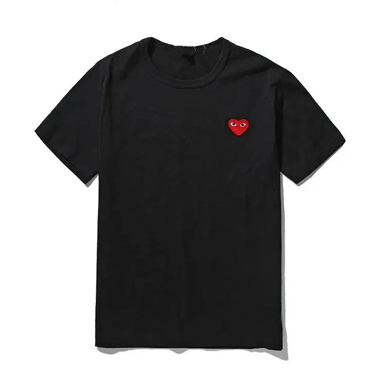 Comme des Garçons PLAY Red Heart T-Shirt Black