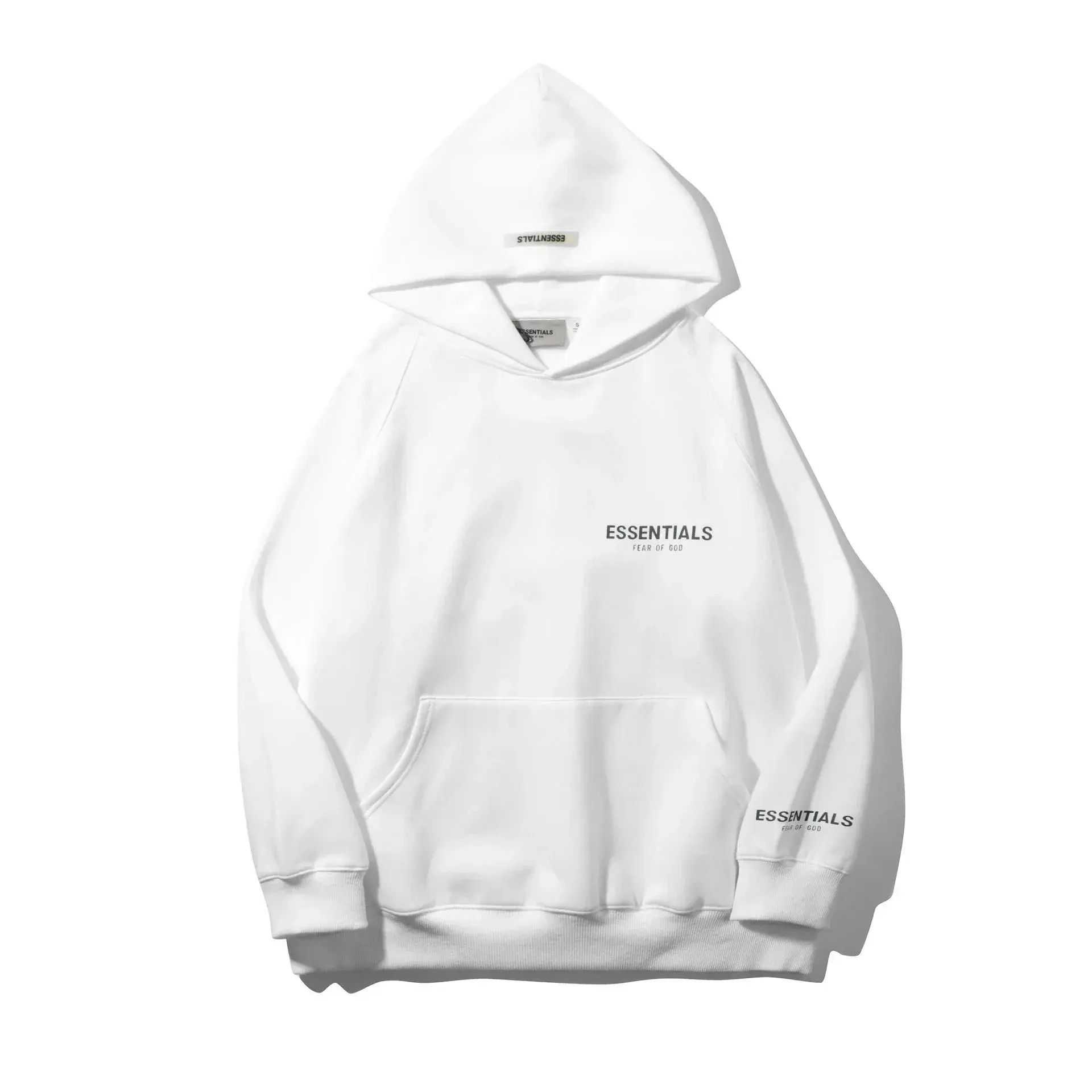 Fear of God Essentials Pullover Hoodie White