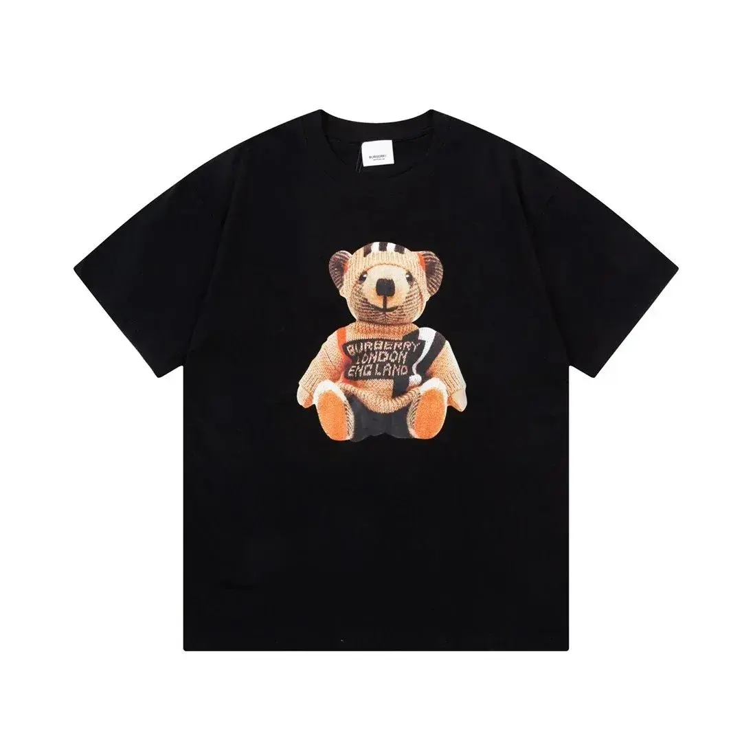 Burberry Thomas Bear Print T-Shirt Black