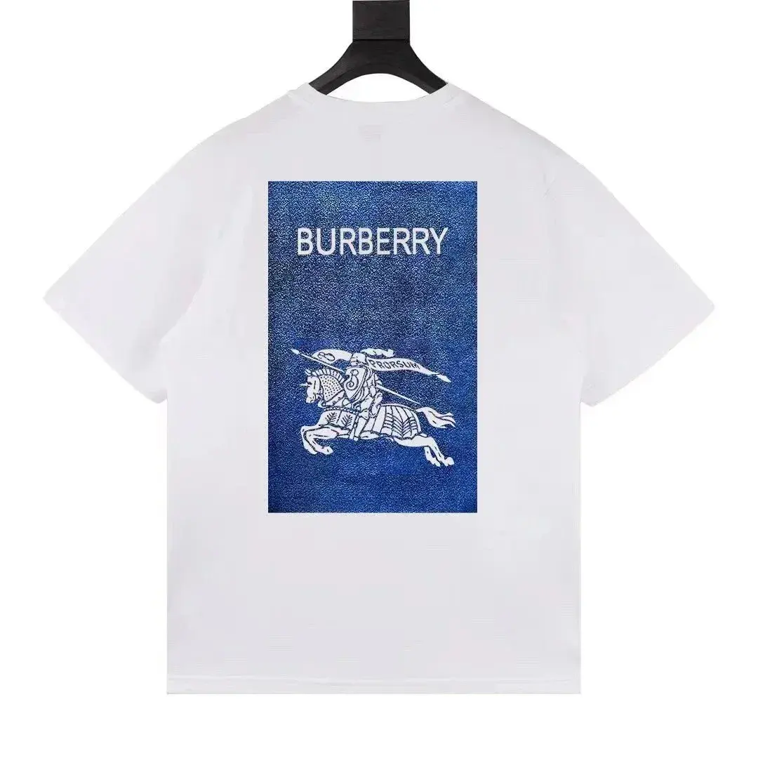 Burberry Equestrian Knight Graphic T-Shirt White