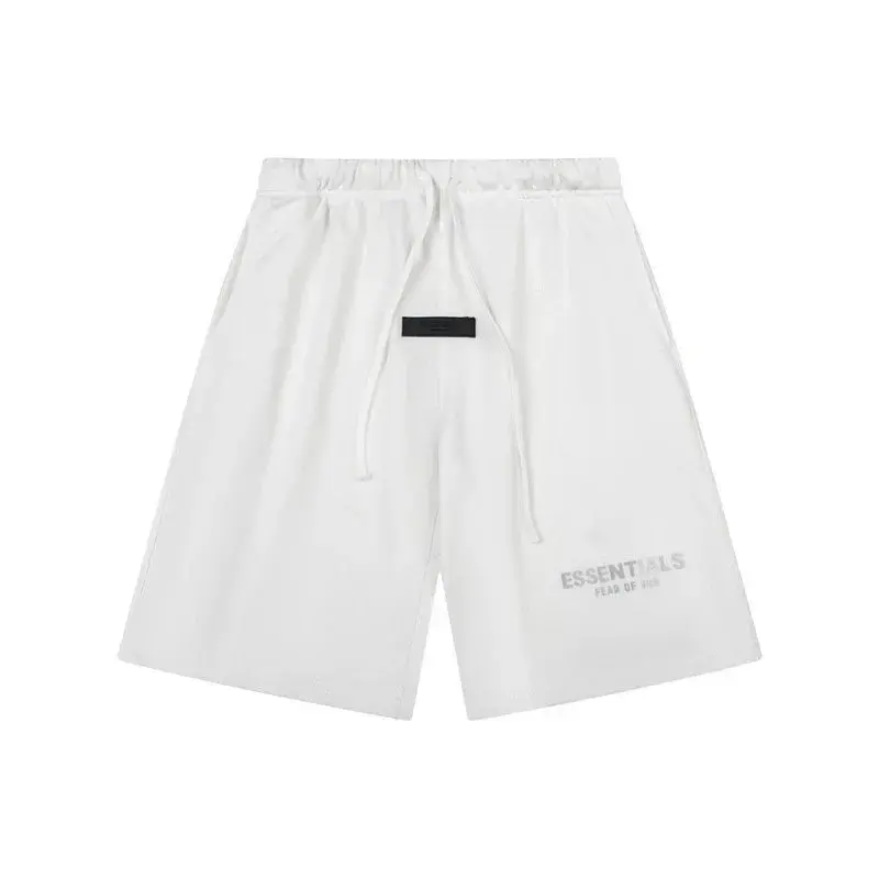 Fear of God Essentials Sweat Shorts White 3M Reflective
