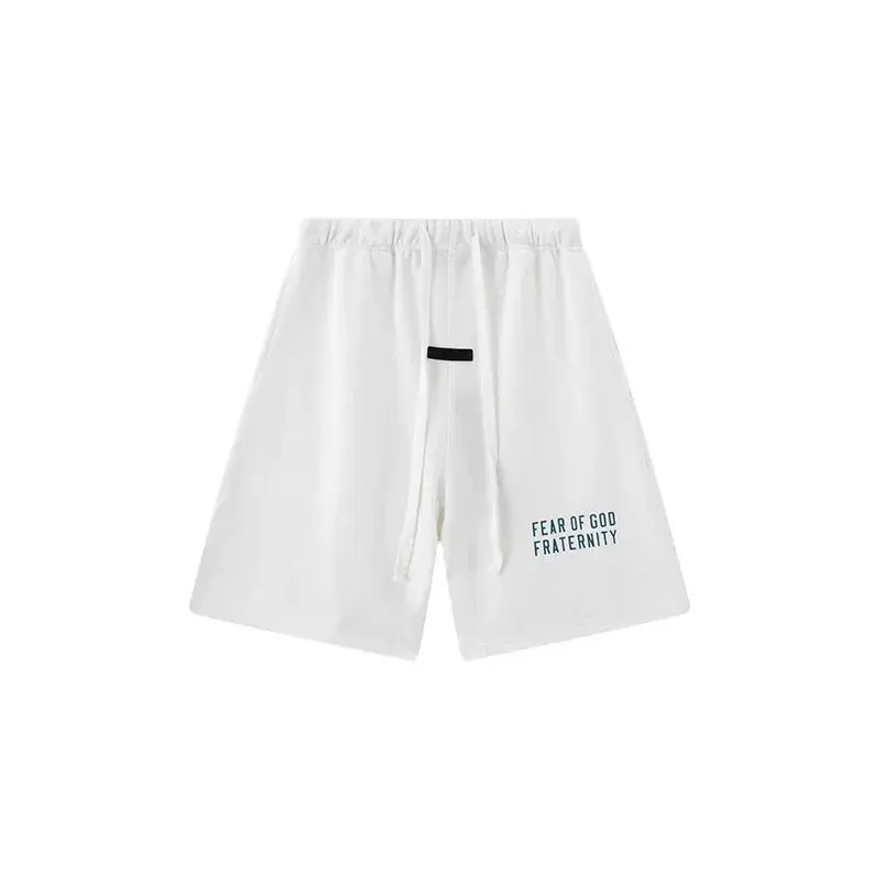 Fear of God Fraternity Sweatshorts White